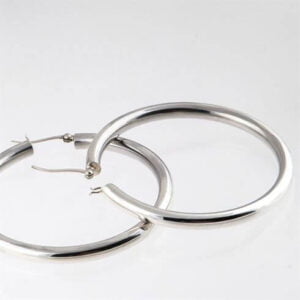 8566005 Zilveren oorringen 5mm dikte 2