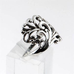 Grote opengewerkte ring 2
