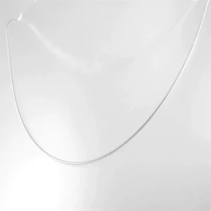 Zilveren slang ketting van 1,5 mm dik, gemaakt van Sterling zilver.