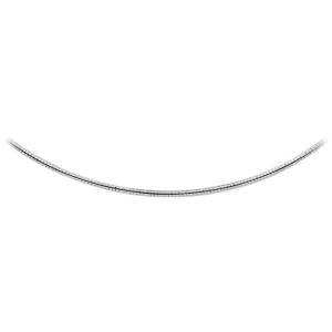 Zilveren omega collier 1.75mm