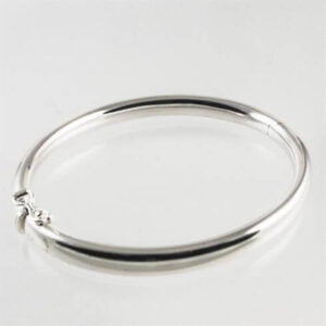 Zilveren slavenarmband 6mm 3