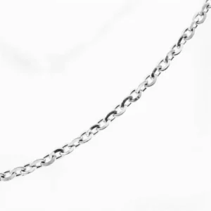 Zilveren ketting anker 2,2 mm gemaakt van Sterling zilver
