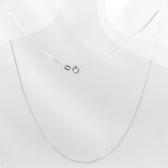 Zilveren ketting gourmet 2