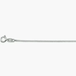 Zilveren ketting gourmet schakel 1,2 mm