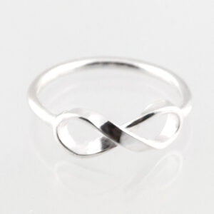 Zilveren infinity ring 3