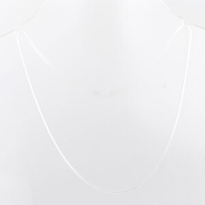Zilveren ketting slang 1mm.1