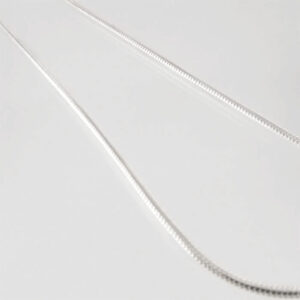 Zilveren ketting slang met dikte van 2 mm