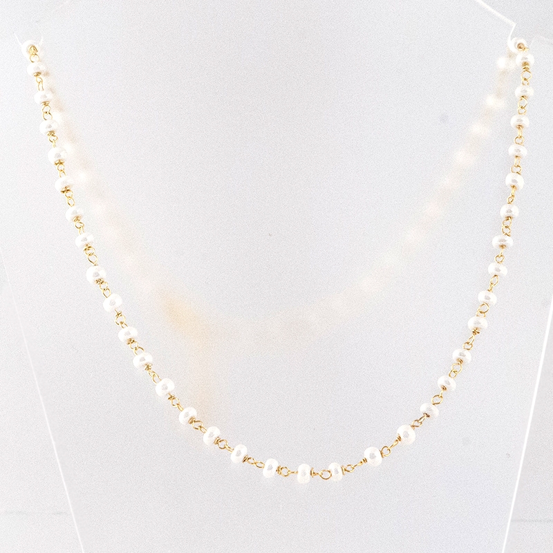 Parelketting goud 1