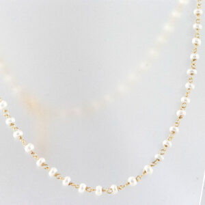 Parelketting goud 3
