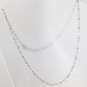 Ketting zilver glinster 1