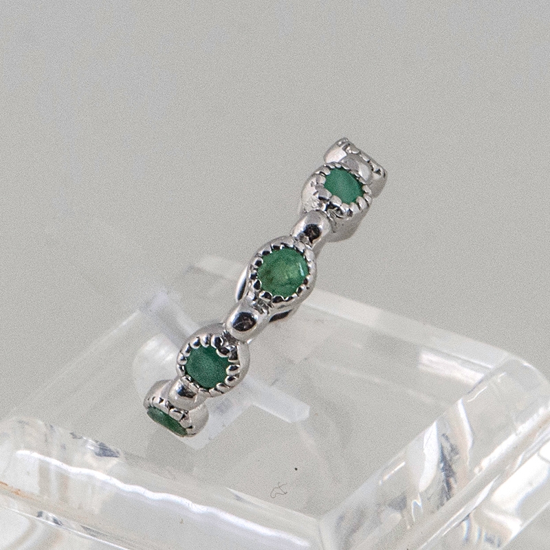 zilveren ringen smaragd enzo 4