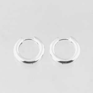 Klapoorringen zilver