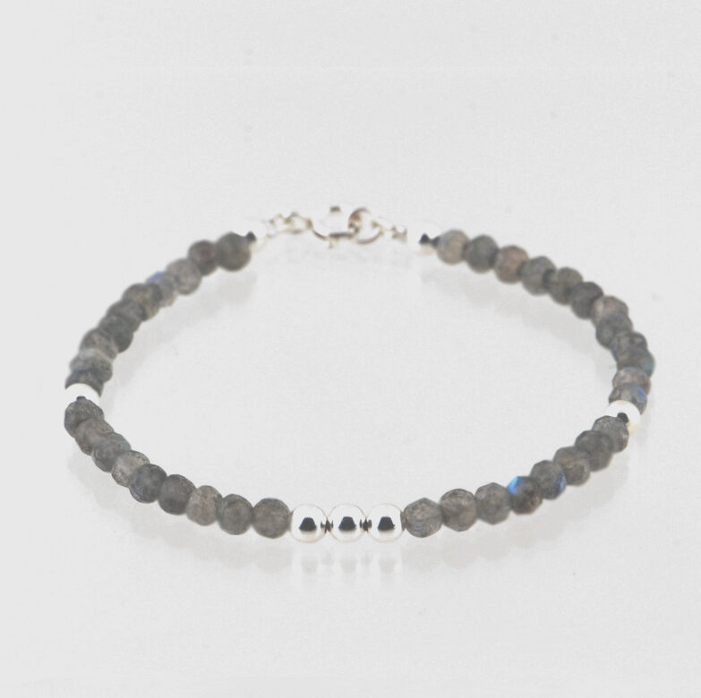 Zilveren armband Labradoriet 4mm e1740663499792