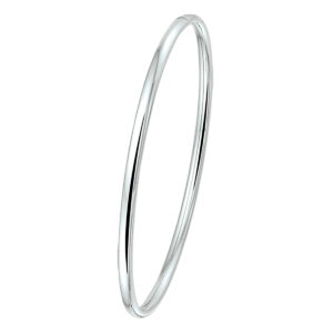 Zilveren bangle 3 mm