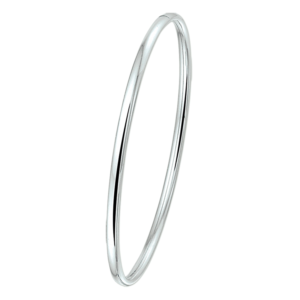 Zilveren bangle 3 mm