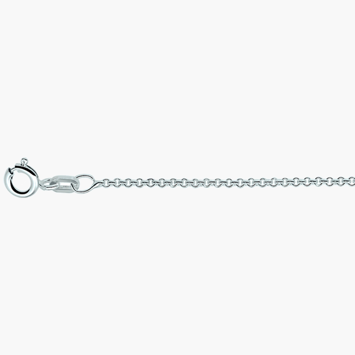 Zilveren ketting anker 1,2 mm